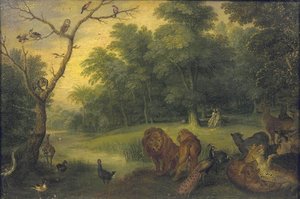 The Paradise with the Fall of Adam and Eve